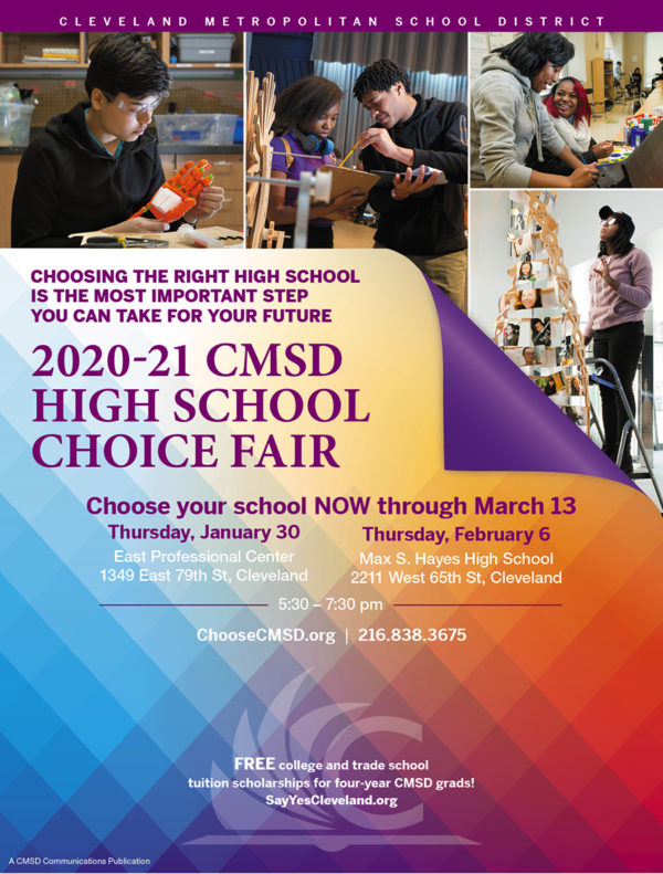 2021-21 CMSD HIGH SCHOOL CHOICE FAIR - West Park Kamm's Neighborhood